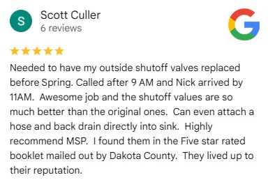review plumbing